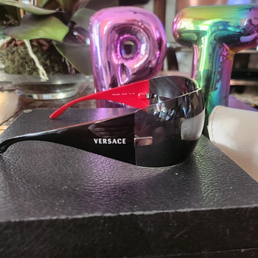 Versace sunglasses with case